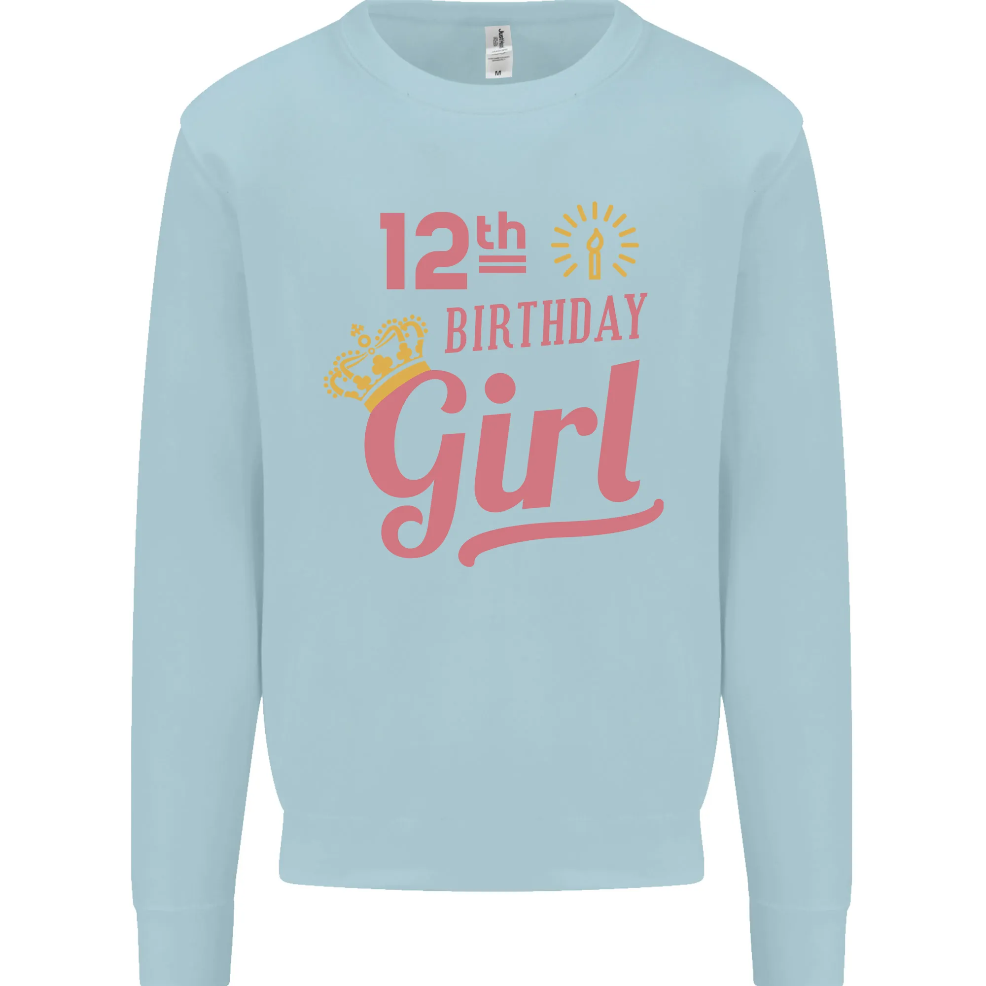 12th Birthday Girl 12 Year Old Princess Kids Sweatshirt Jumper