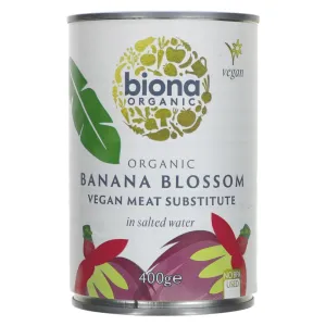Biona Organic Banana Blossom in Salted Water 400g