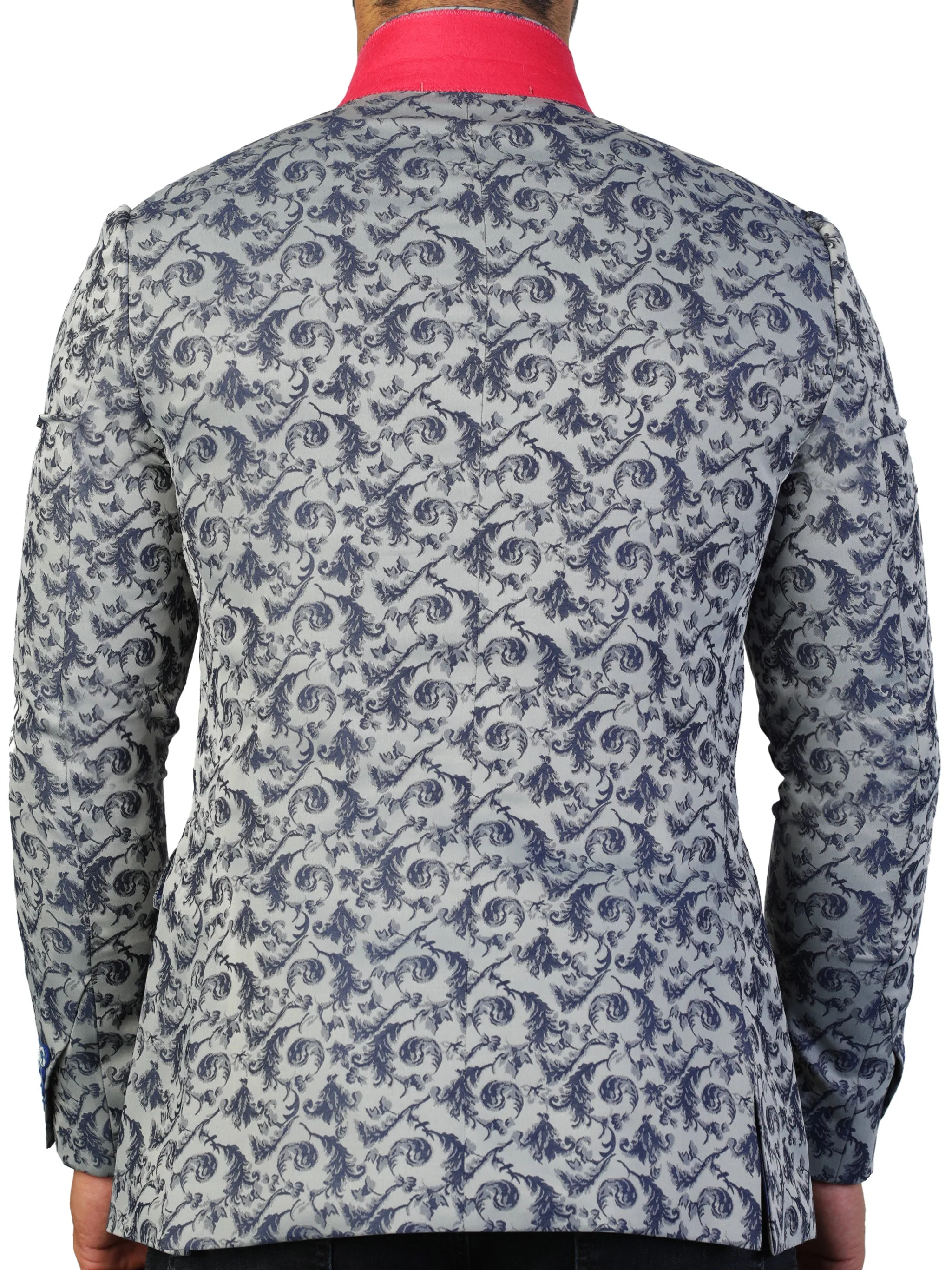 Blazer Descartes Swirl Blue