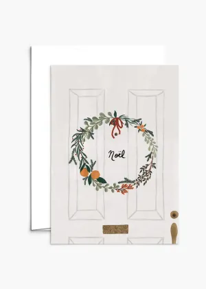 Christmas Wreath - Greeting Card