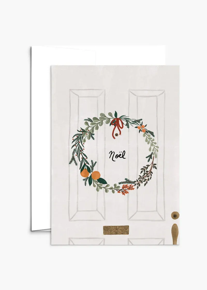 Christmas Wreath - Greeting Card
