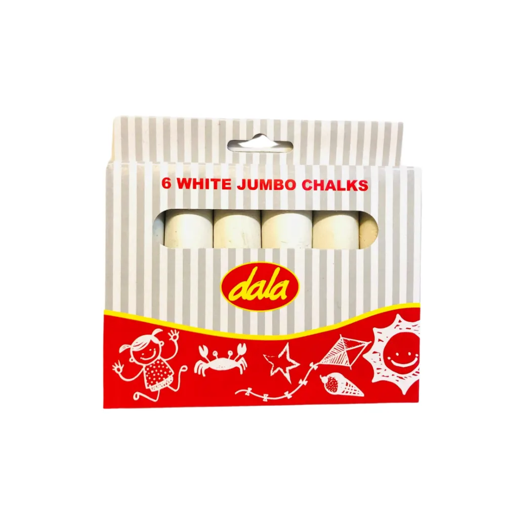 Dala Jumbo Sidewalk Chalk 6pcs