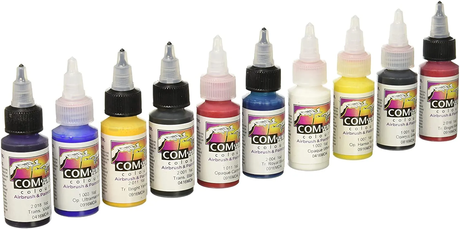 Iwata Com Art Colours Opaque/Transparent Kit G