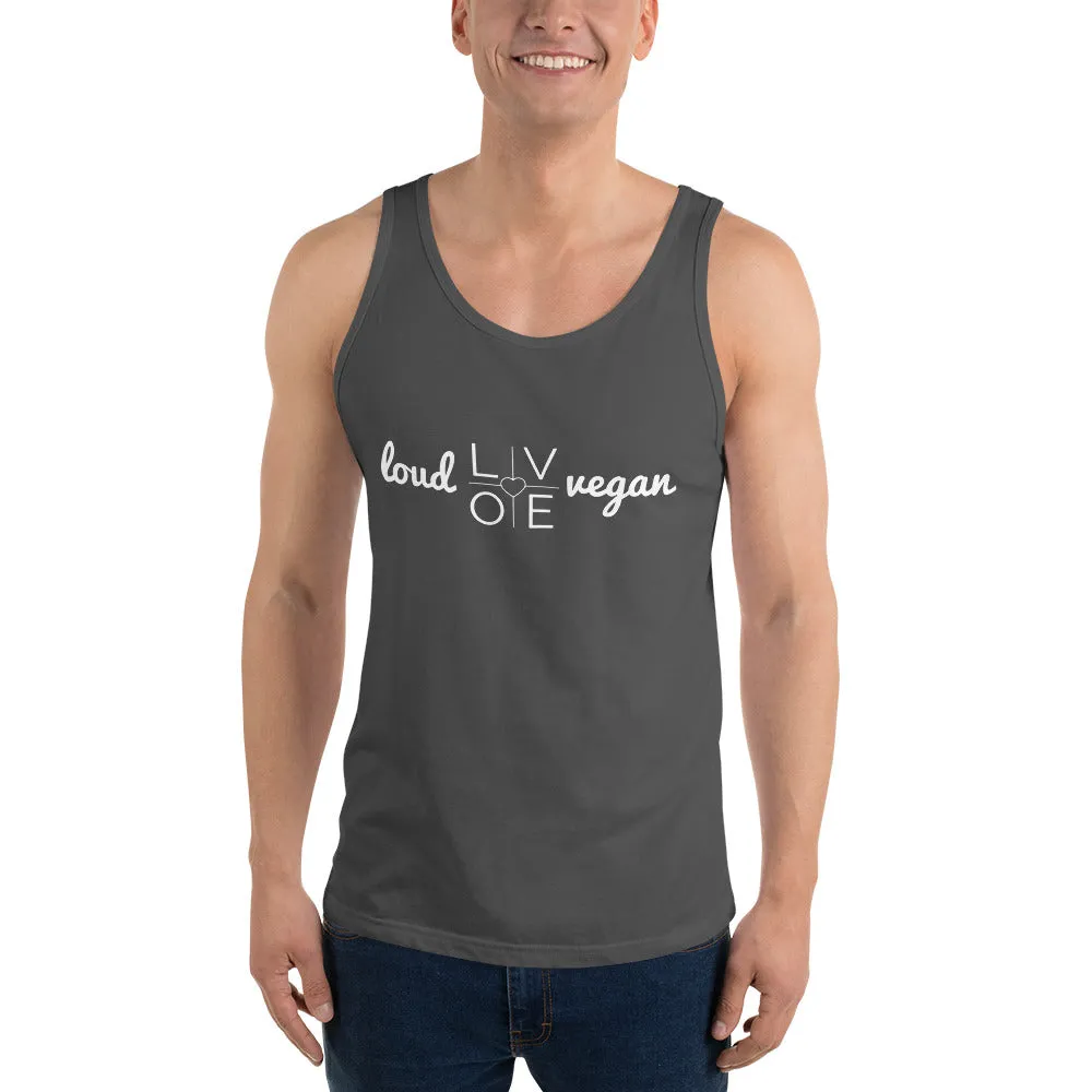 Loud Vegan LOVE Tank Top (unisex)