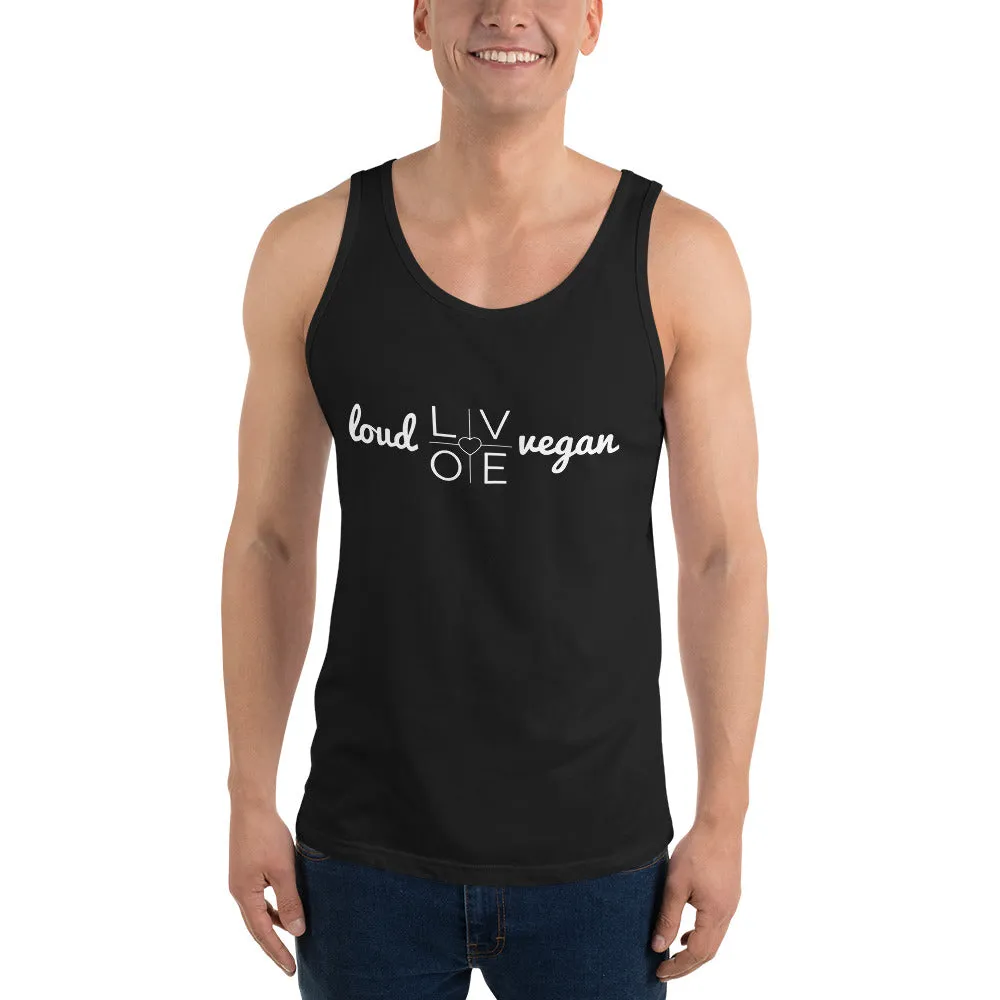 Loud Vegan LOVE Tank Top (unisex)