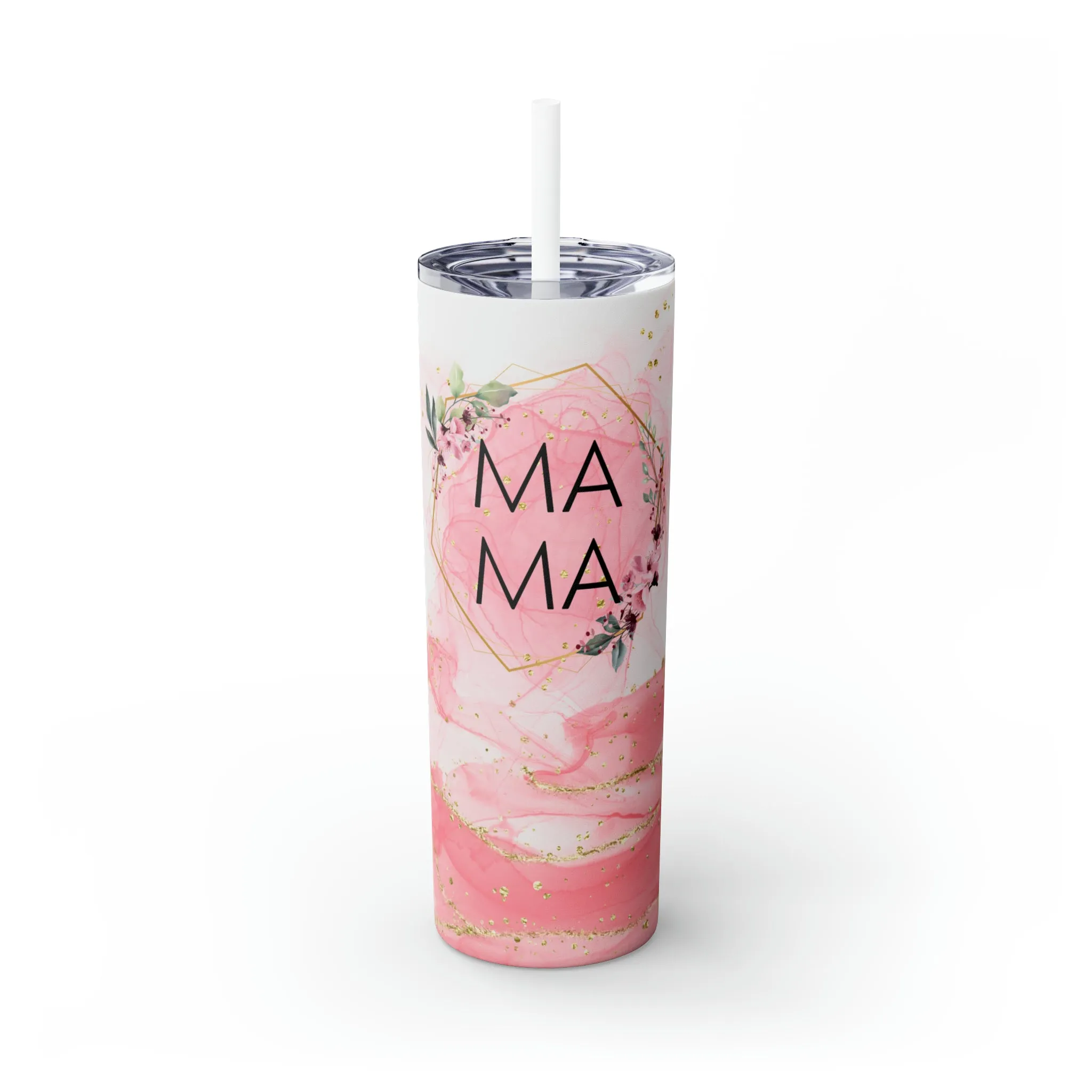 Mama Skinny Tumbler with Straw, 20oz | Perfect For Gift Giving