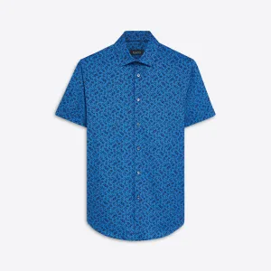 Miles Floral Print OoohCotton Short Sleeve Shirt Miles Floral Print OoohCotton Short Sleeve Shirt