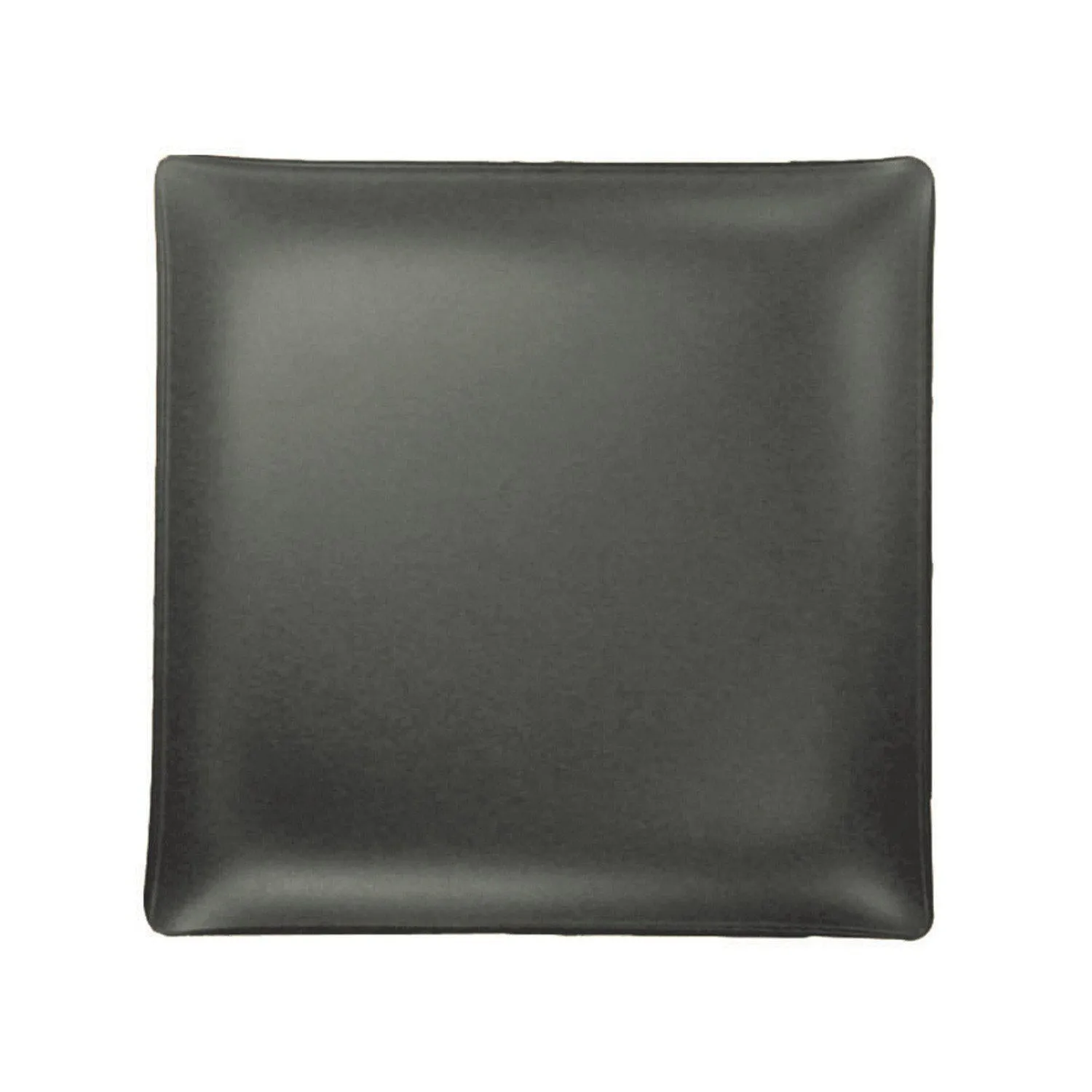Set of 4- Recycled 11" Sea Glass Square plate- Made in the USA, Lead and Cadmium Free
