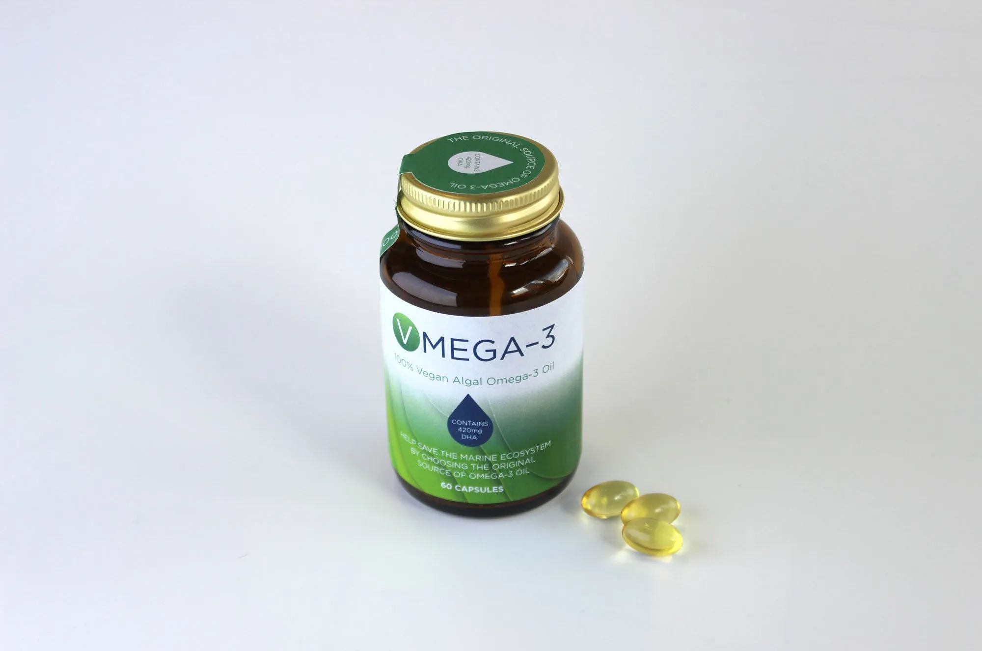 V-Omega3 Algal Oil 60 Capsules