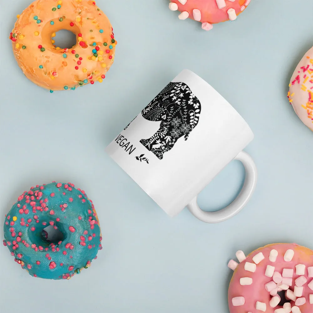 Vegan Rhinoceros Mug