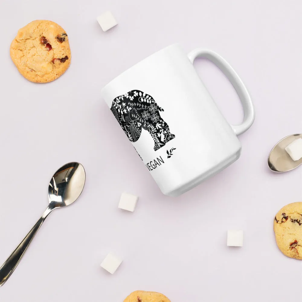 Vegan Rhinoceros Mug