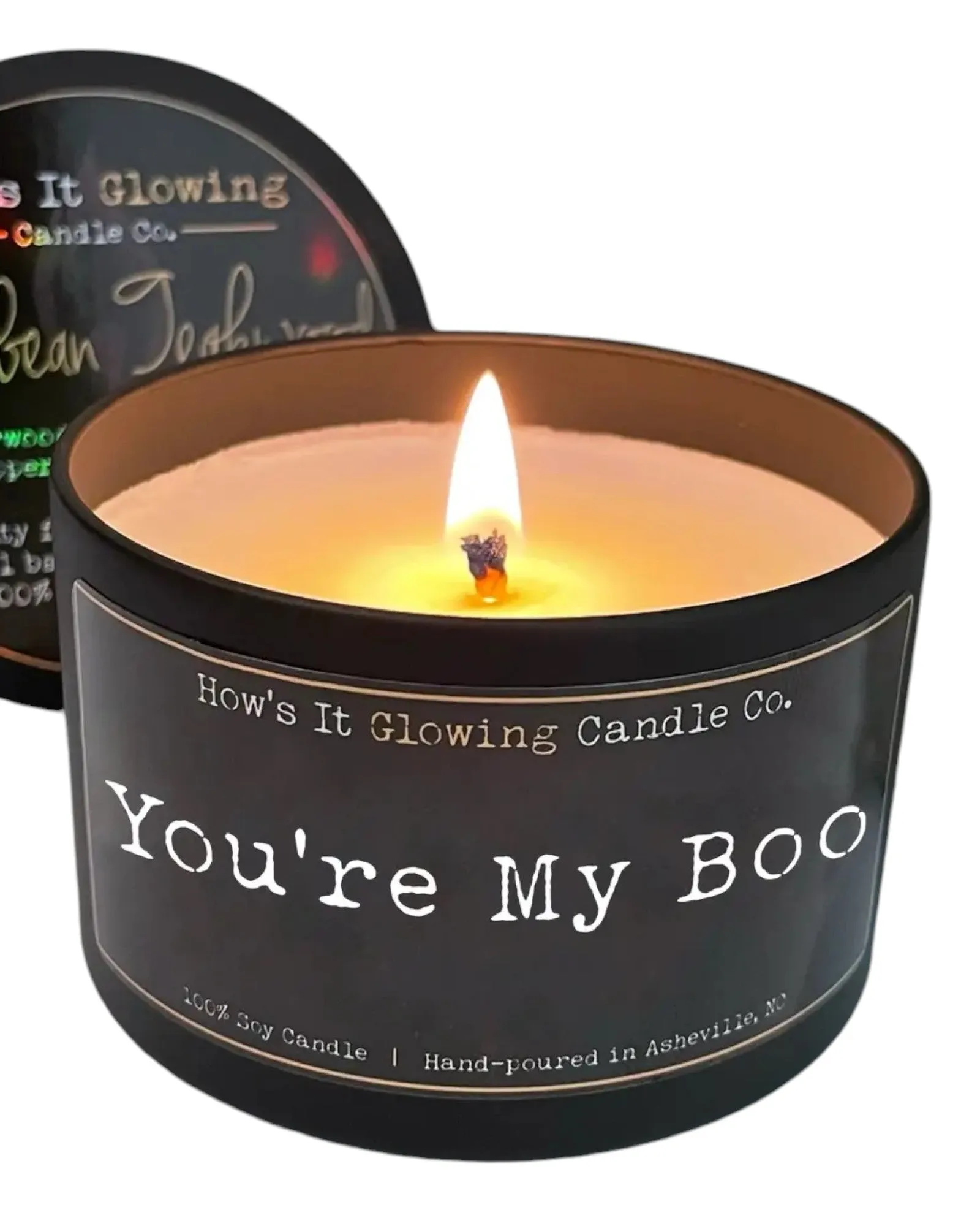 You're My Boo 8oz Candle Tin - Apples and Maple Bourbon
